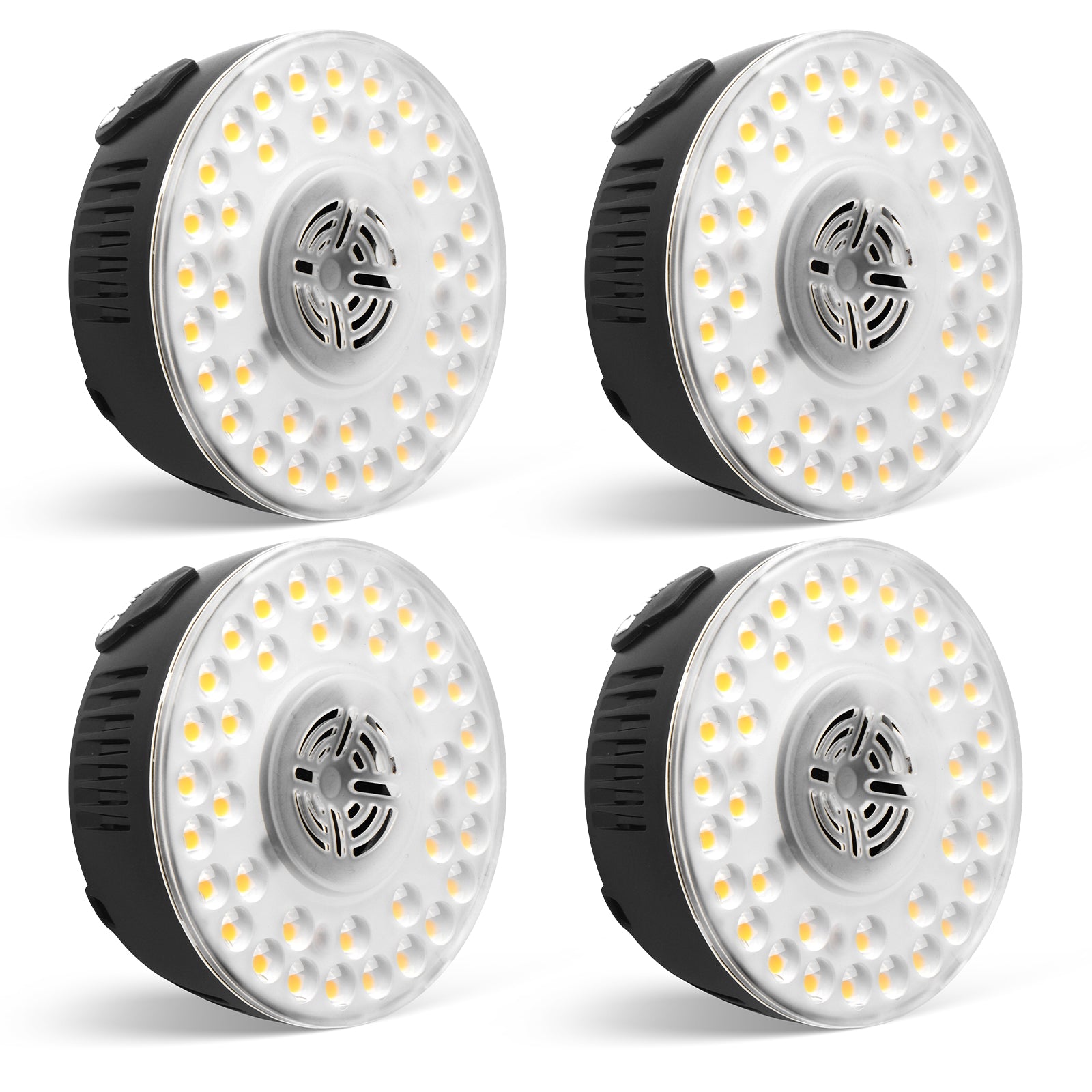 Barrina OG09 Orbgrow Series 9W Puck LED Grow Lights 5000K | Magnetic & Linkable (Black Color))