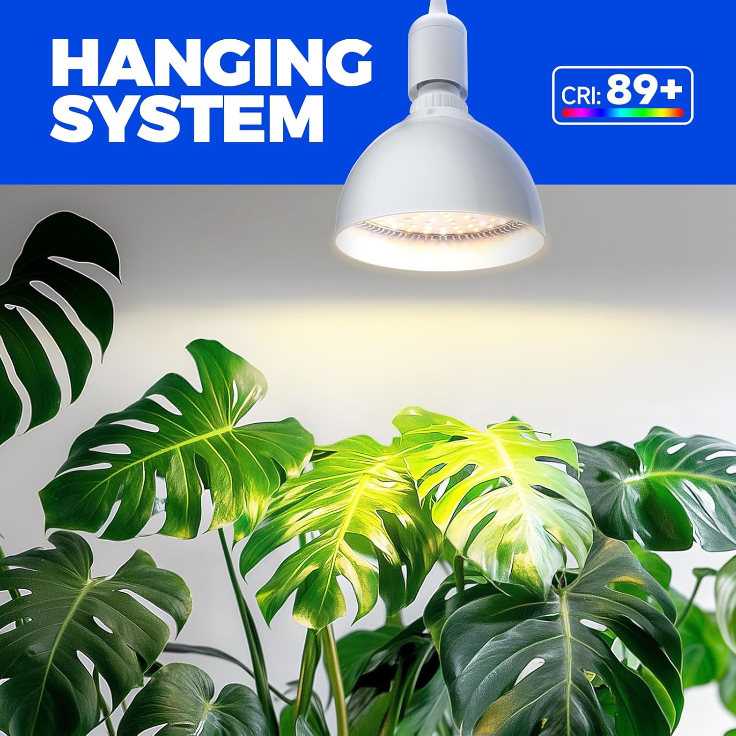 Barrina PAR38 25W LED Hanging Grow Light Yellow Light | Full Spectrum & Timer | TB25