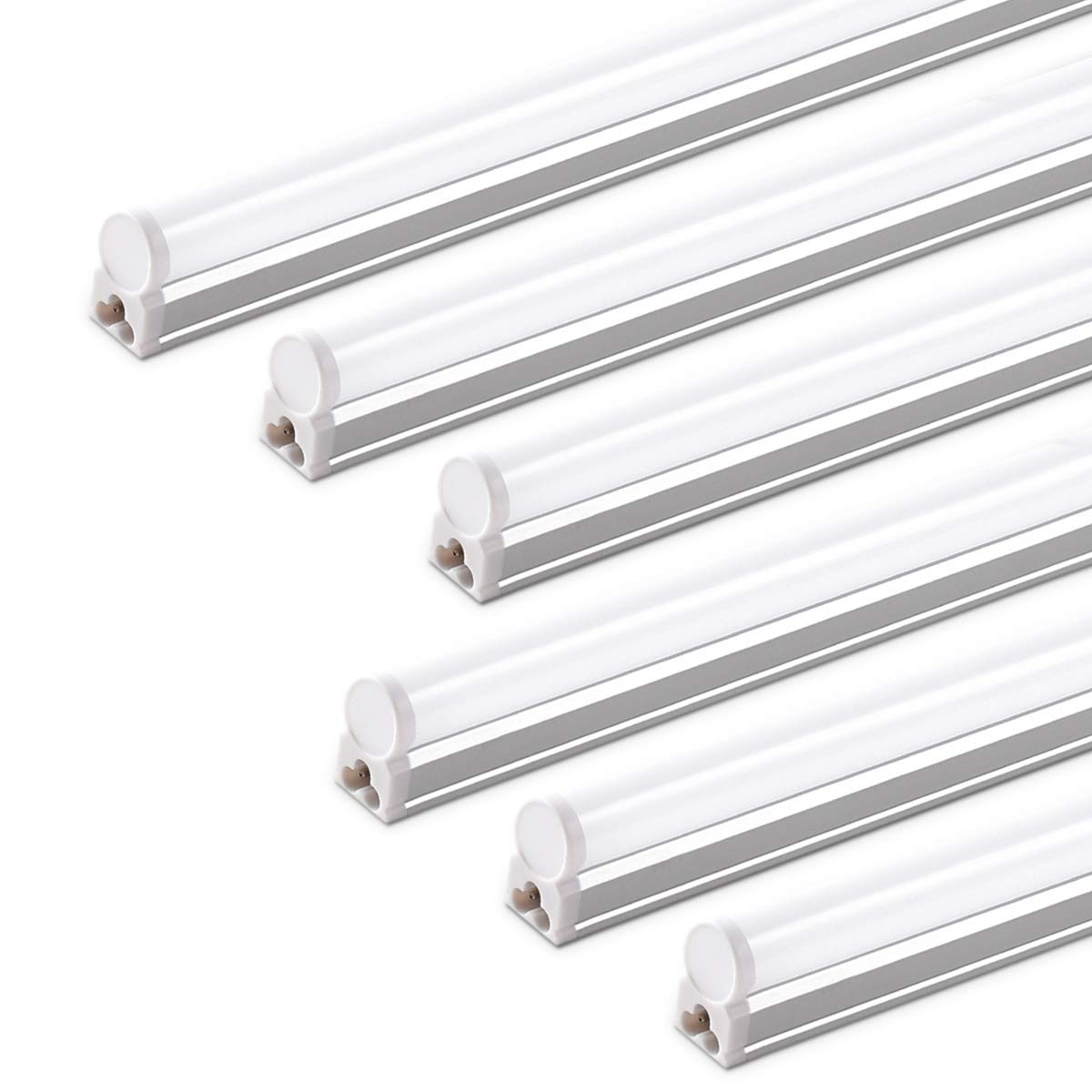 T5 LED Shop Light 4FT 20W 2200LM 6500K Linkable 6 Packs AAL20 6