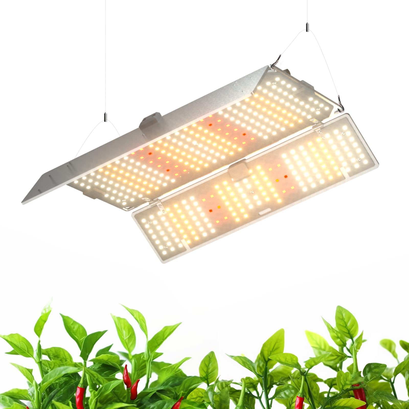 4x4FT LED Grow Light Full Spectrum with IR 200W 816 LEDs (1 Pack) DC200(M)