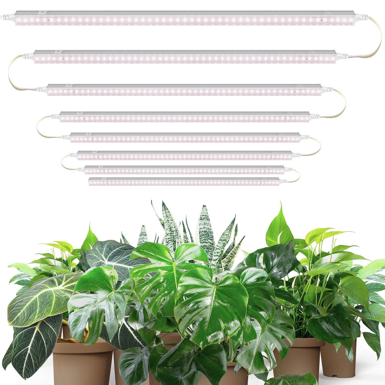 Barrina T5 10W LED Grow Lights 2FT Pinkish White | Linkable | MF10