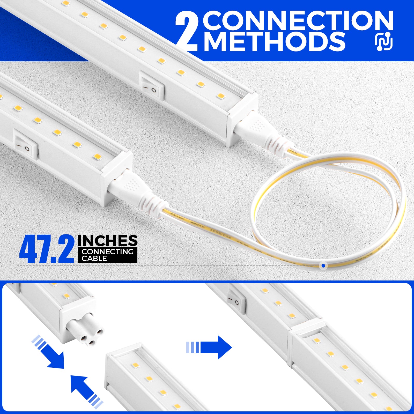 Barrina T5 20W LED Grow Light 4FT 5000K | Full Spectrum & Linkable | ML20