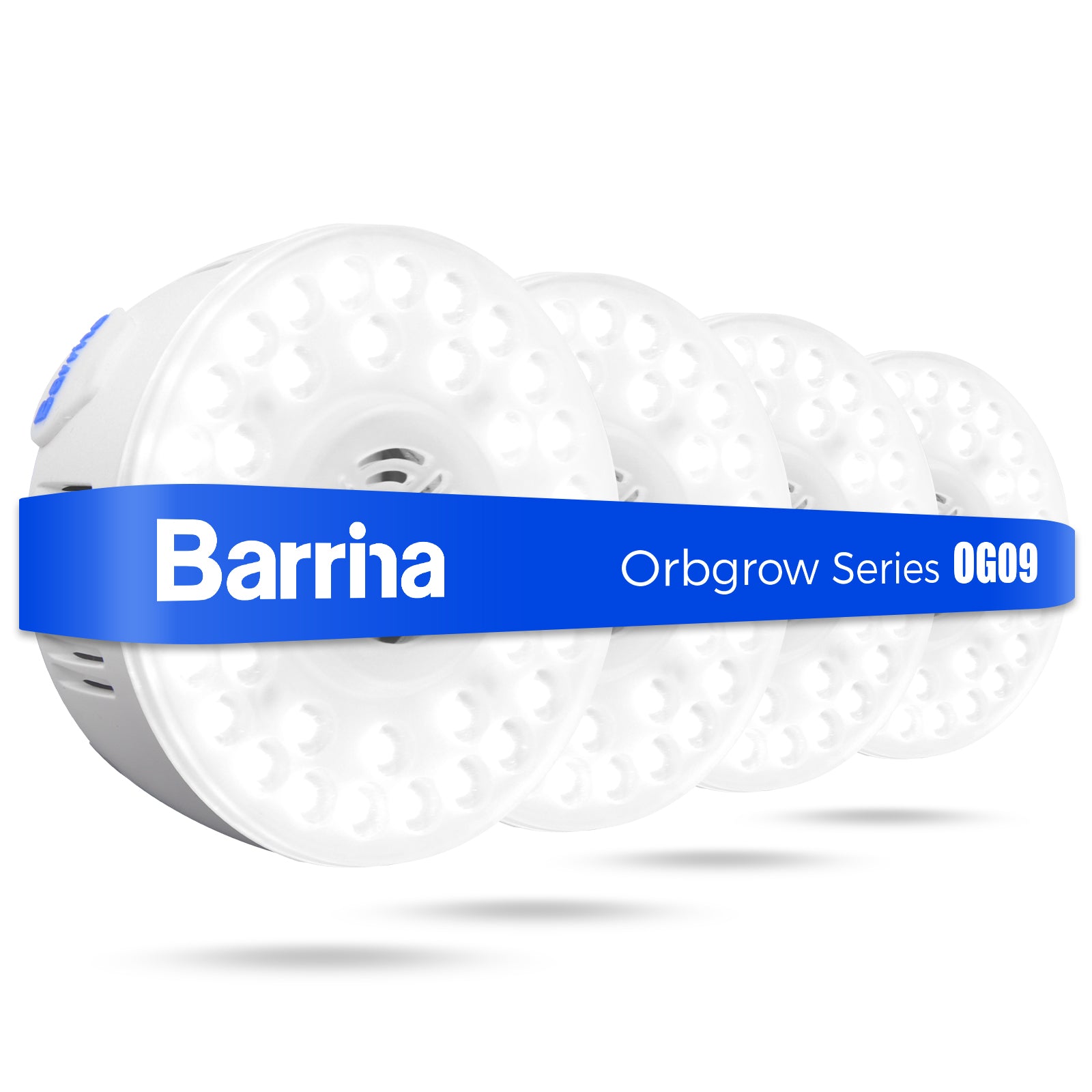 Barrina OG09 Orbgrow Series 9W Puck LED Grow Lights 5000K | Magnetic & Linkable