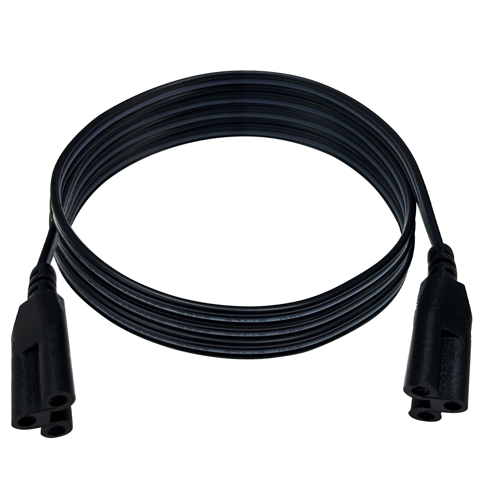 Connector Extension Cord Parallel Wire 4FT For Barrina T5 Grow Lights Magnetic Version (Black Cover)