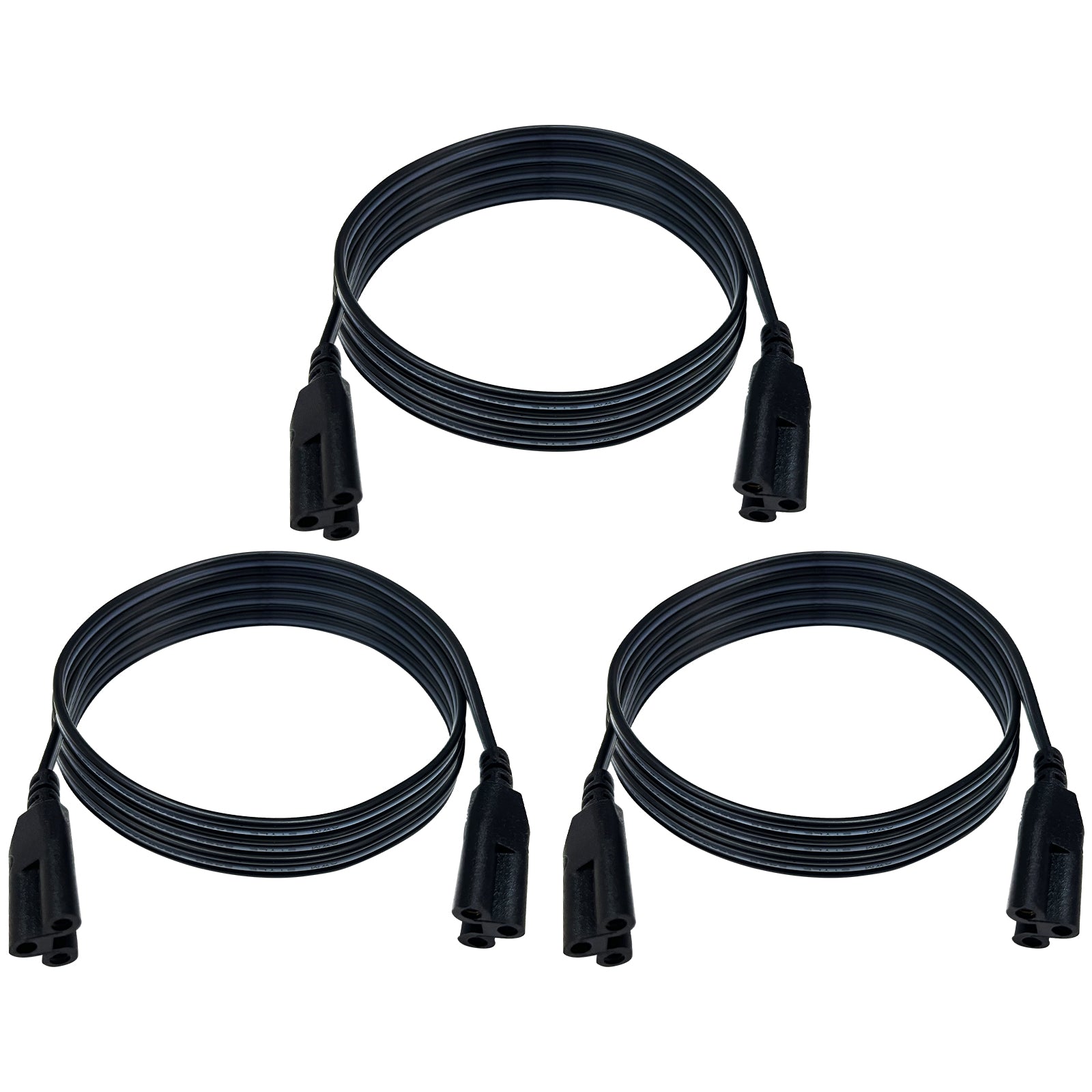 Connector Extension Cord Parallel Wire 4FT For Barrina T5 Grow Lights Magnetic Version (Black Cover)