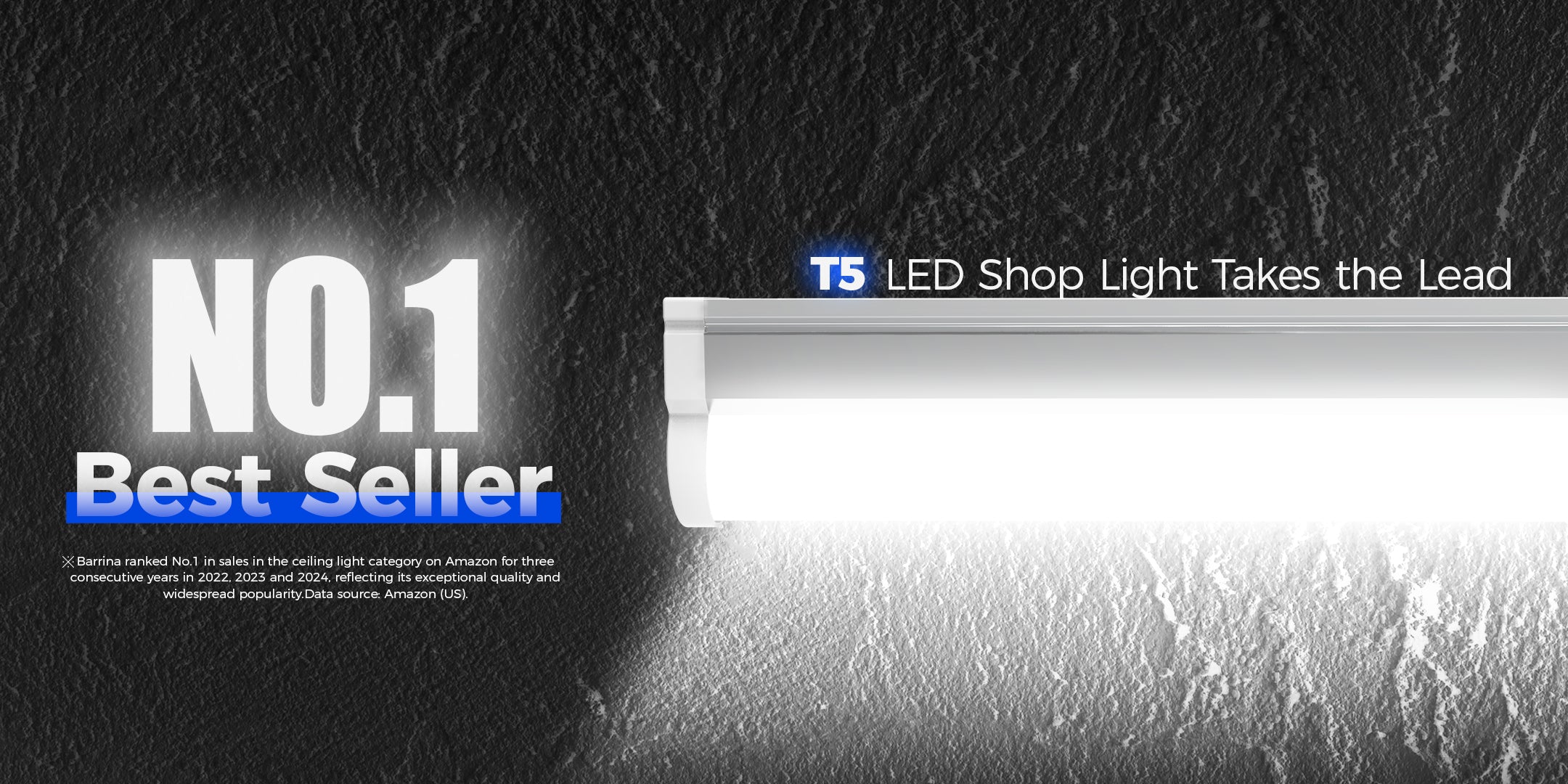 Barrina T5 LED Shop Light - T5 LED Shop Light Takes the Lead