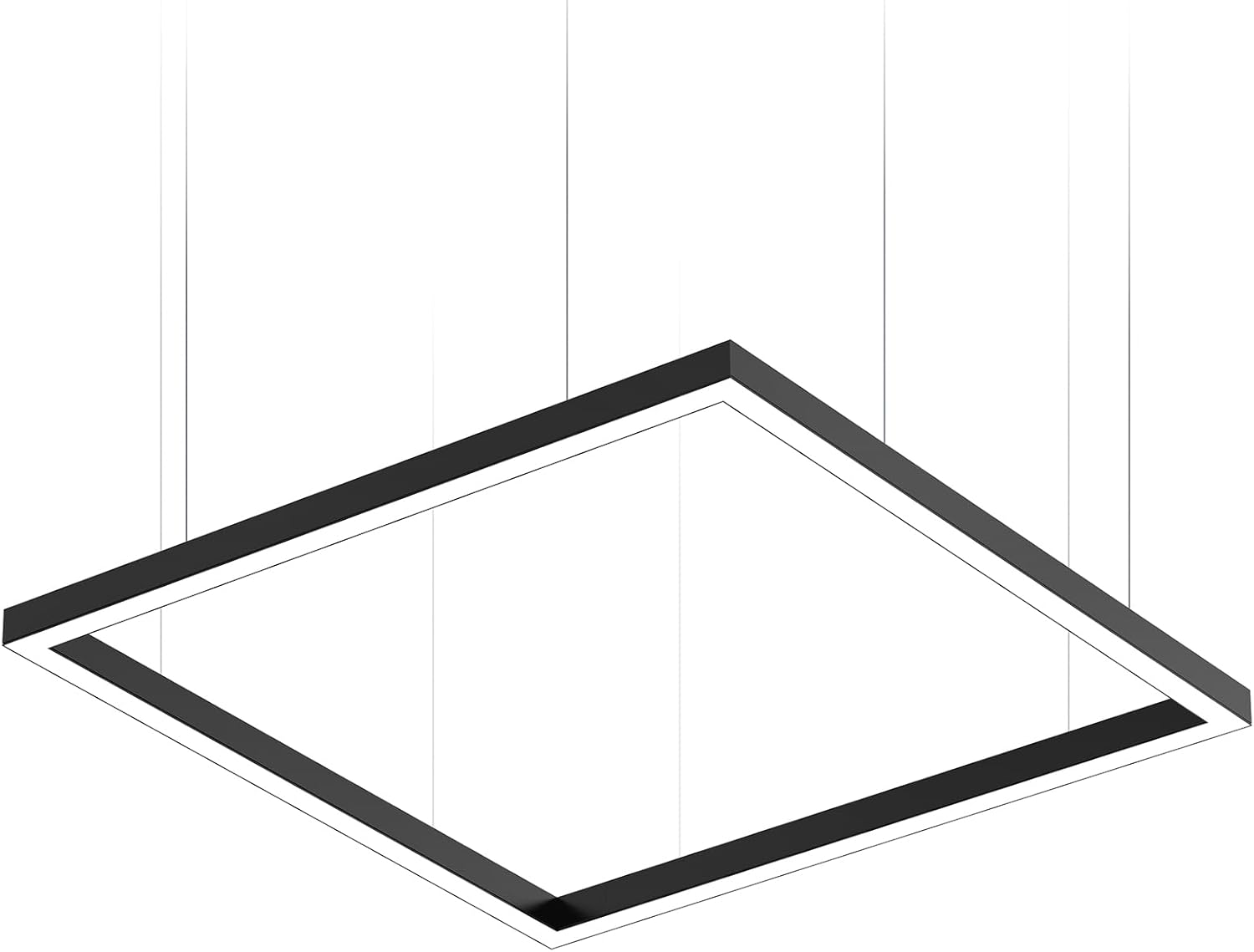 Barrina 5568-0-10V Series 2nd-Generation 226W Square Set LED Linear Lights 5FT * 5FT 3000K - 6000K 21600LM | Seamless Connection & Dimmer Not Included