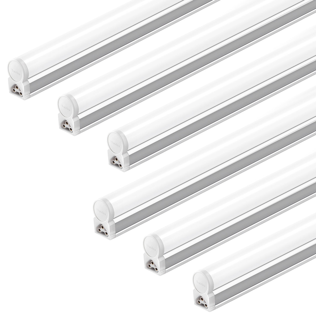 Barrina T5 20W LED Shop Lights 4FT 5000K 2200LM | Linkable & Corded El