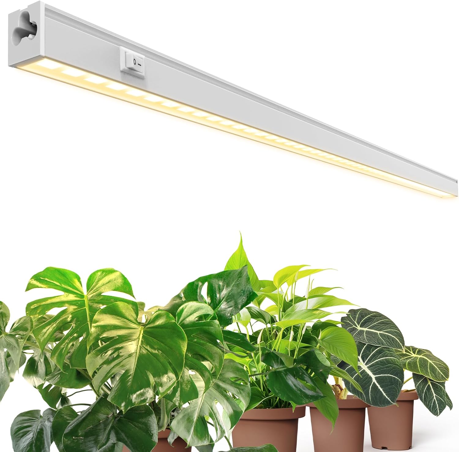 Barrina T5 Pro 10W LED Grow Light 2FT Yellow Light | Reflector Cup & Linkable