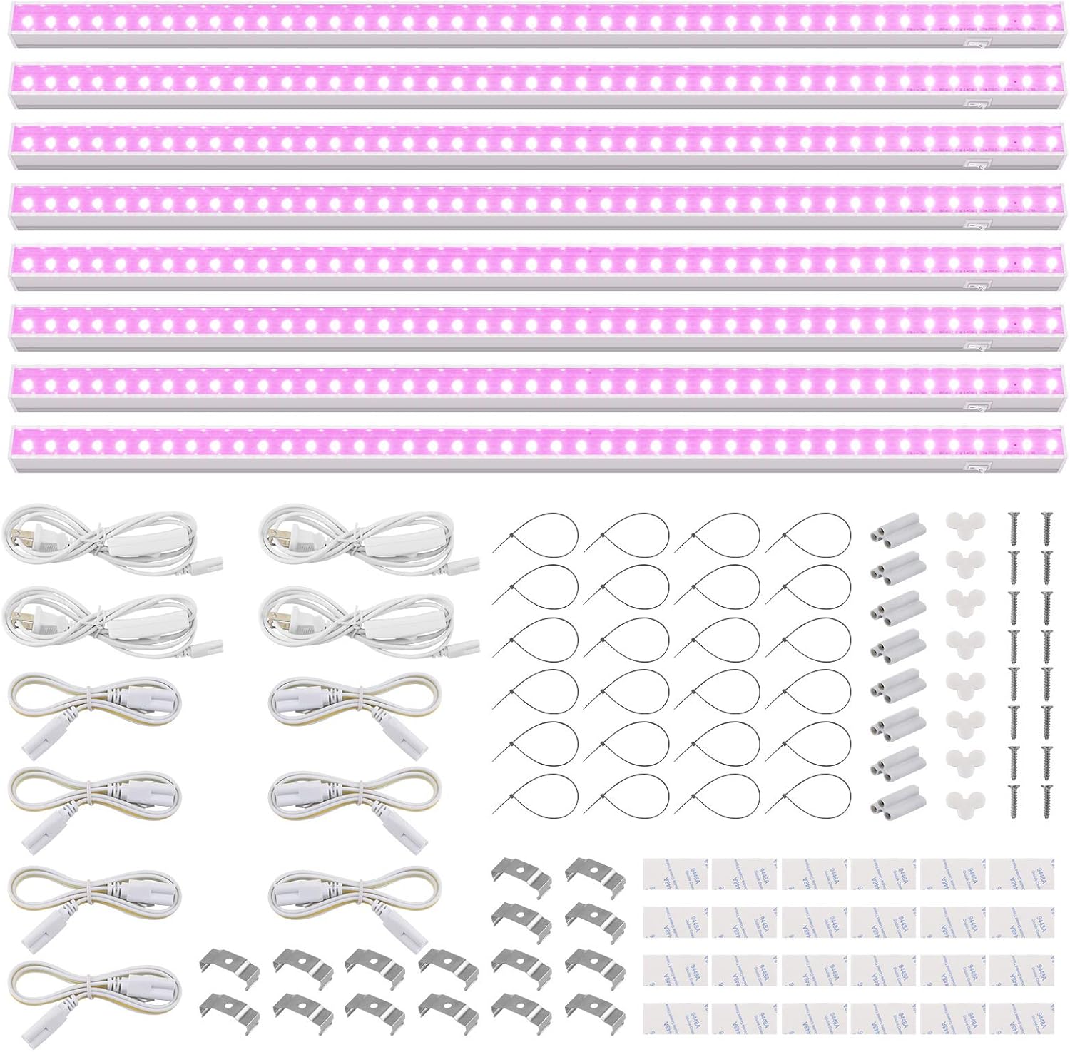 Barrina T5 20W LED Grow Light 4FT Pink Light | Full Spectrum & Linkable | ML20