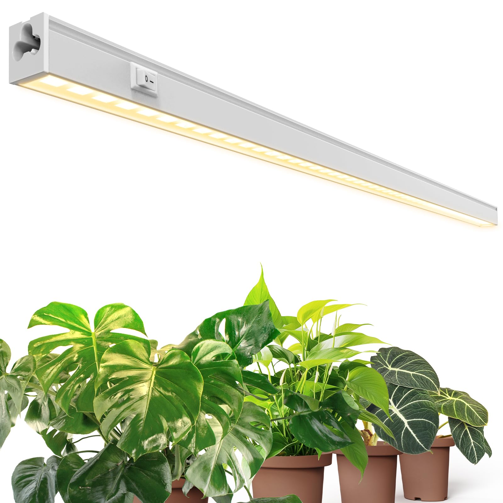 T5 Pro LED Grow Lights with Reflector Cup for Indoor Plants