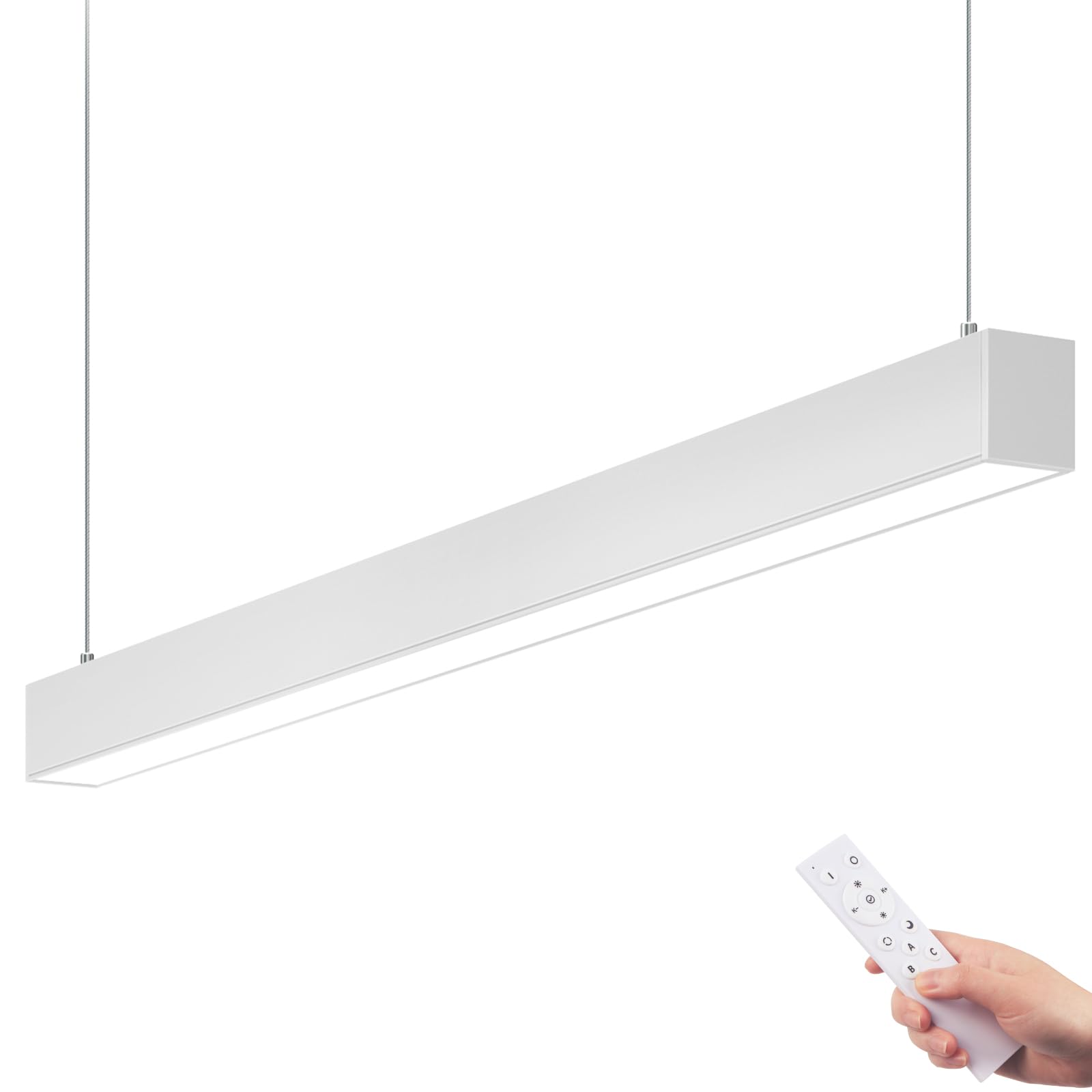 Barrina 5568 Remote Series 2nd-Generation 45W LED Linear Lights 4FT 3000K - 6000K 4500LM | Seamless Connection & Color Changing