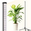 Barrina Standing Grow Light T10, 42W 5000K, Full Spectrum Vertical  Wide Coverage, 4FT Height with On/Off Switch and Tripod Floor Stand