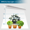 Barrina Grow Lights, 2FT 5000K White 144W(6 x 24W, 800W Equivalent), T8 LED 6-Pack