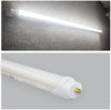 Barrina T8 T10 T12 LED Light Tube 8ft 44W (100W Equivalent) 6500K 4500lm Frosted Cover Dual-Ended Power Fluorescent Light Bulbs Replacement(Pack of 4) - Barrina led