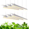 Barrina LED 4FT T8 Grow Light 252W(6 x 42W 1400W Equivalent) Full Spectrum Strips Integrated Growing Lamp Fixture with ON/Off Switch 6-Pack - Barrina led