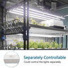 Barrina Grow Lights for Indoor Plants Full Spectrum Sunlight 2ft 40W (4x10W 250W Equivalent) LED Grow Light Bulbs T5 Grow Lights Plug and Play 4-Pack - Barrina led