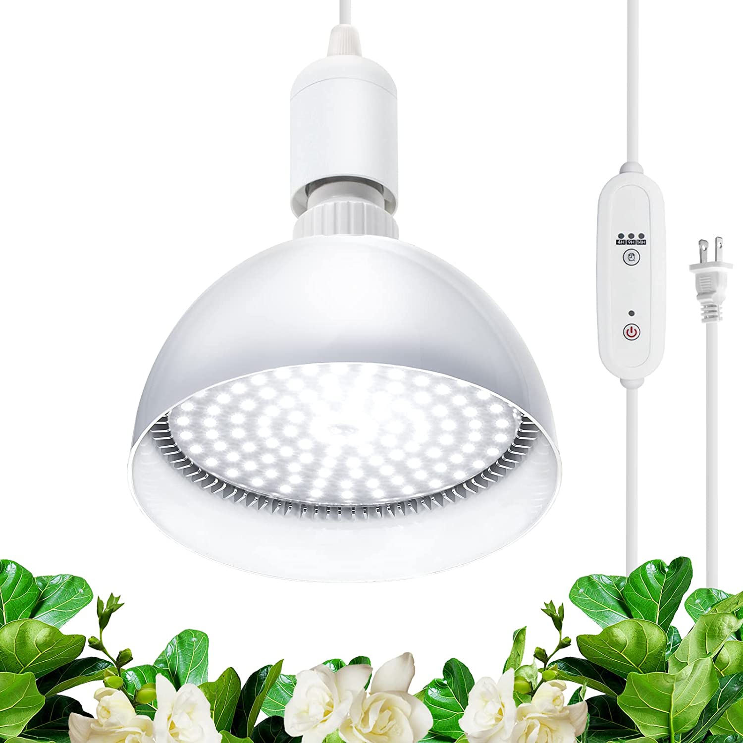 Hanging LED Grow Light Bulb,4FT,25W,5000K,Full Spectrum,1 Pack,TB25(5)