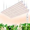 Barrina T5 Grow Light 2FT 30W Full Spectrum Grow Light with 4/9/14H Timer and Reflectors Color Changing LED Grow Lights for Indoor Plants Linkable and Hanging Plant Lights for Indoor Growing