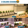 Barrina T5 Grow Light 2FT 30W Full Spectrum Grow Light with 4/9/14H Timer and Reflectors Color Changing LED Grow Lights for Indoor Plants Linkable and Hanging Plant Lights for Indoor Growing
