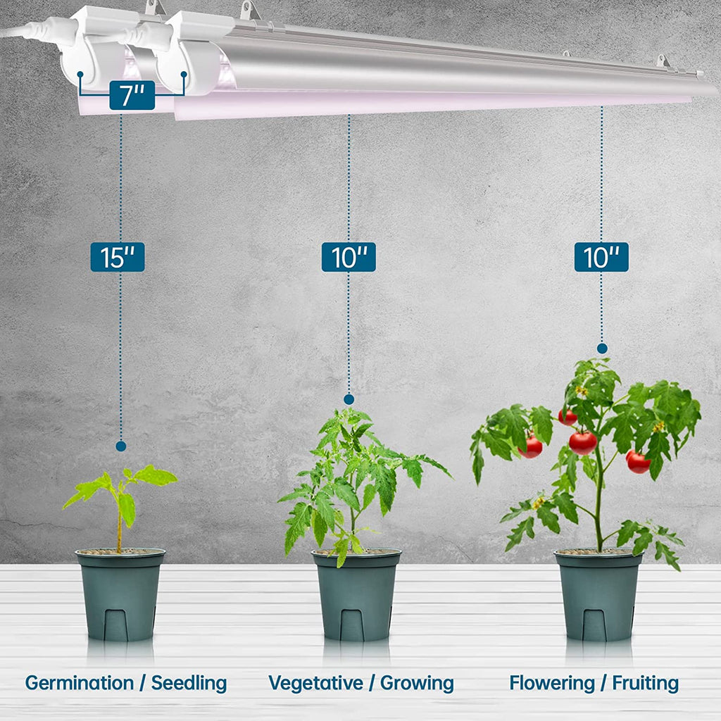 Barrina LED Grow Light Bulb with Timing and Hanging System 25W